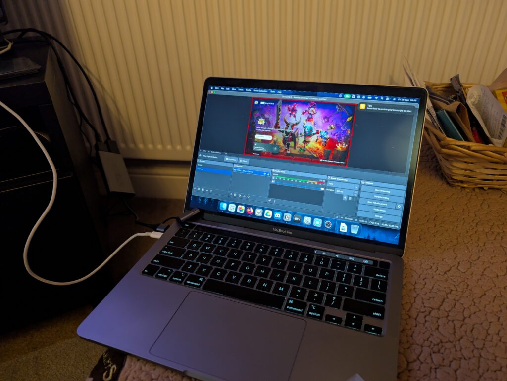 UGREEN USB-C capture card - PS5 Capture - OBS