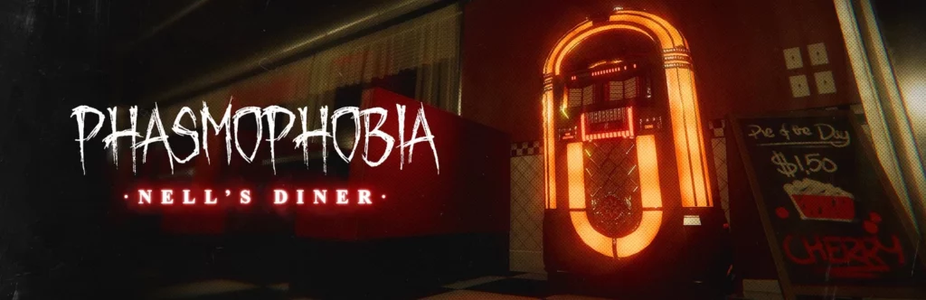 Phasmophobia - Nell's Diner - Logo and Key Art