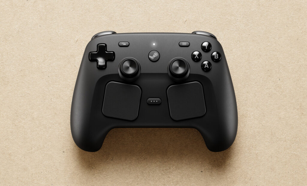 Full shot of Valve's Steam Controller