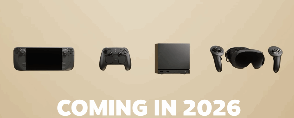 Valve Steam Hardware coming in 2026