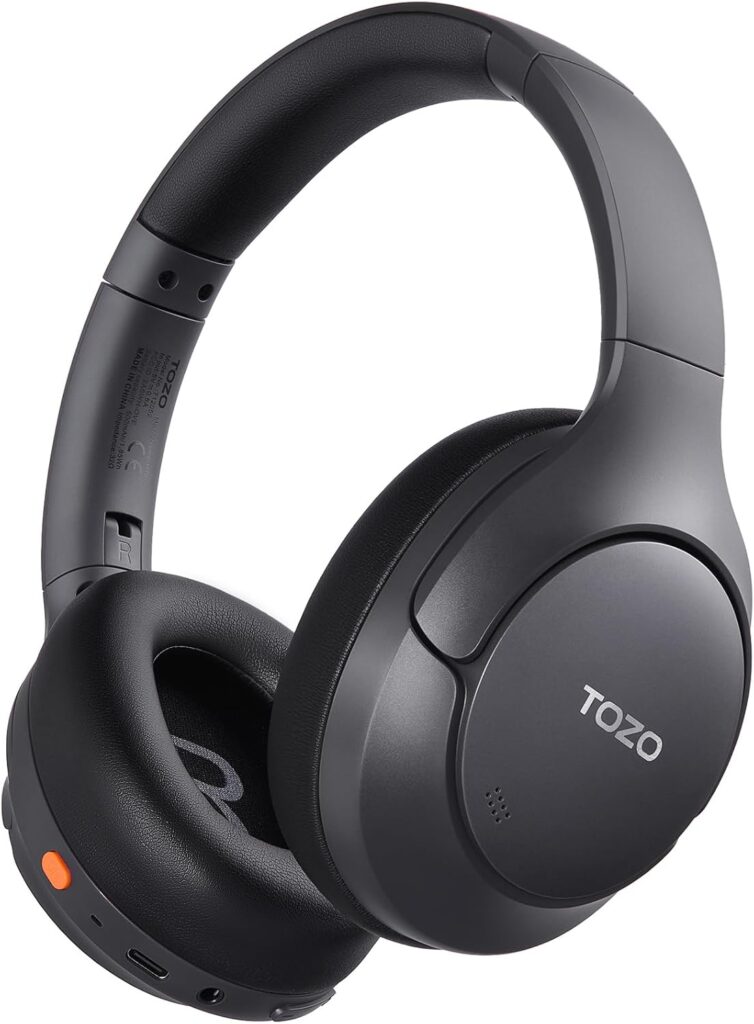 Clear shot of the TOZO HT3 headphones