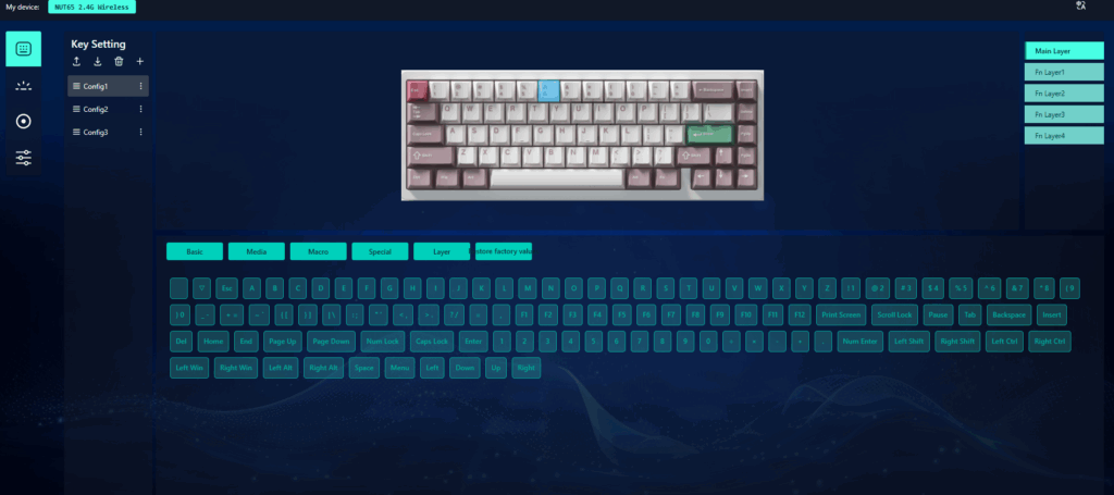 Weikav NUT65 review: A compact budget keyboard that gets the essentials right 17 Weikav NUT65 - software