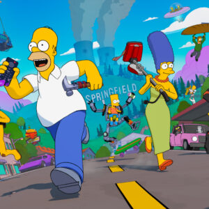 Fortnite x The Simpsons - Key Art