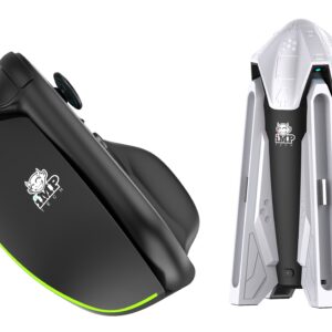 iMP LED Mouse and Rocket Dock 4 Way Magnetic Charger for Switch 2