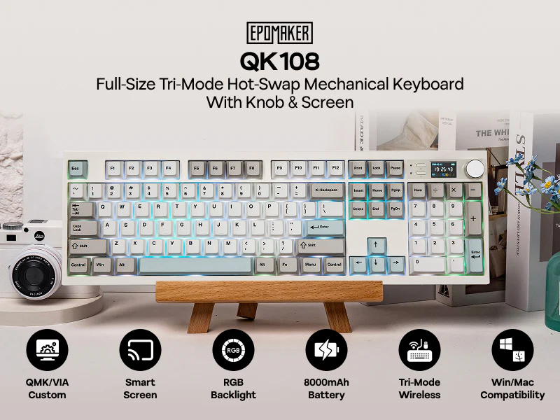 EPOMAKER QK108 - Keyboard Features