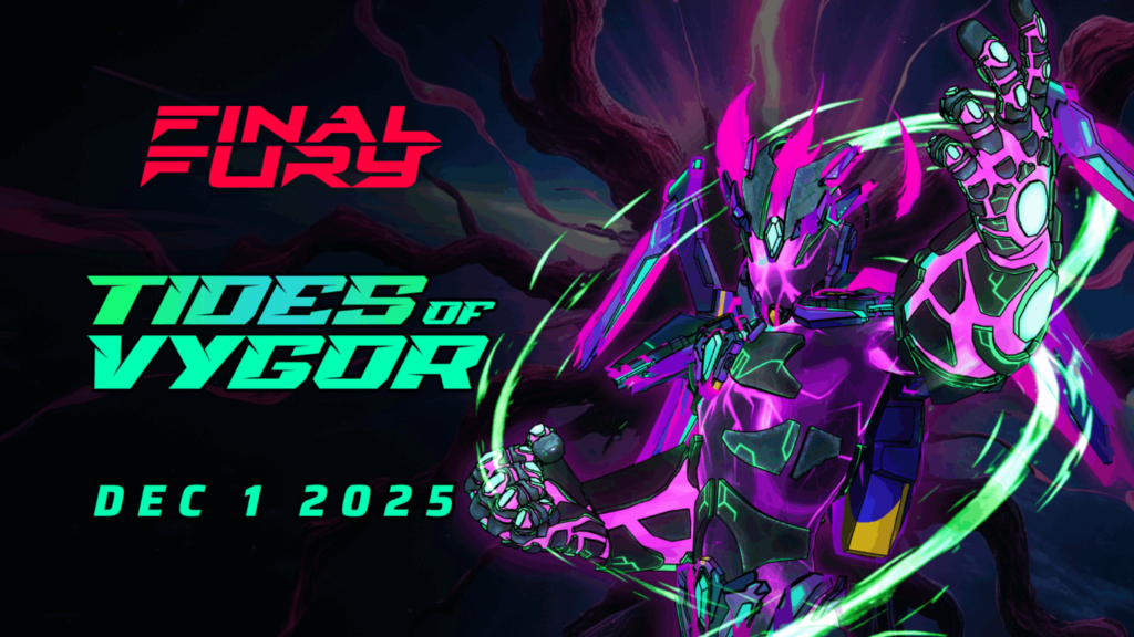 FINAL FURY - TIdes of Vygor - Logo and Key Art