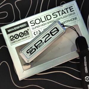 MOVESPEED SP20 Ultra-Speed SSD Flash Drive - Sat on box