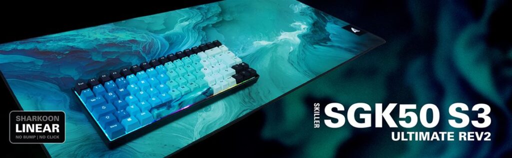 Sharkoon’s new SGK50 S3 Ultimate Rev2 brings a stunning and powerful refresh 5 Sharkoon SKILLER SGK50 S3 Ultimate Rev2 - Key Art