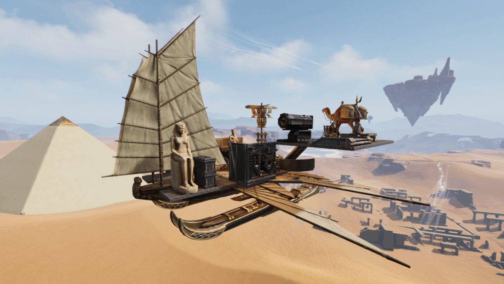 Soulmask Shifting Sands - Floating Fortress