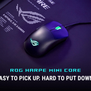 ASUS ROG Harpe Ace Mini Core gaming mouse - Key Art