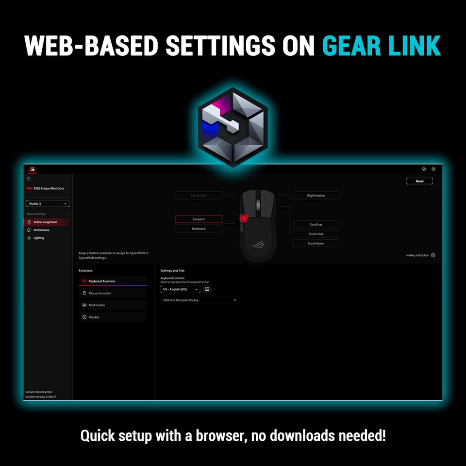 ASUS launches powerful ROG Harpe Ace Mini Core gaming mouse at a great price 4