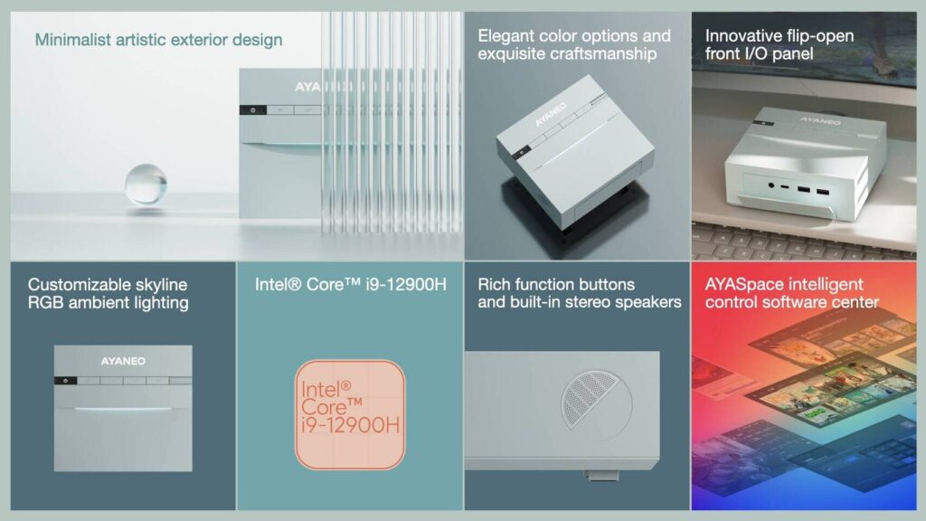 Ayaneo AM03 mini PC brings powerful performance with stylish design 4
