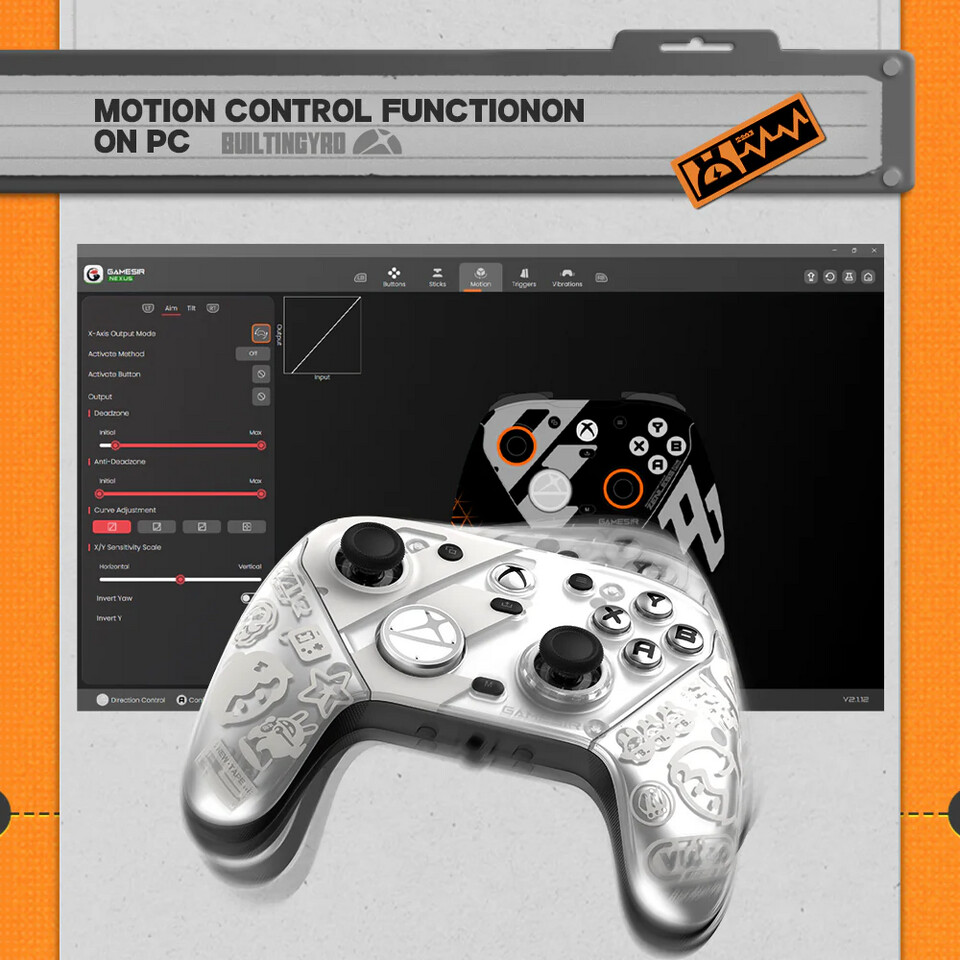 GameSir G7 Pro controller Zenless Zone Zero - Motion Control