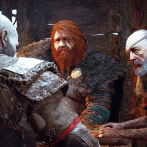 God of War - Thor, Odin, and Kratos