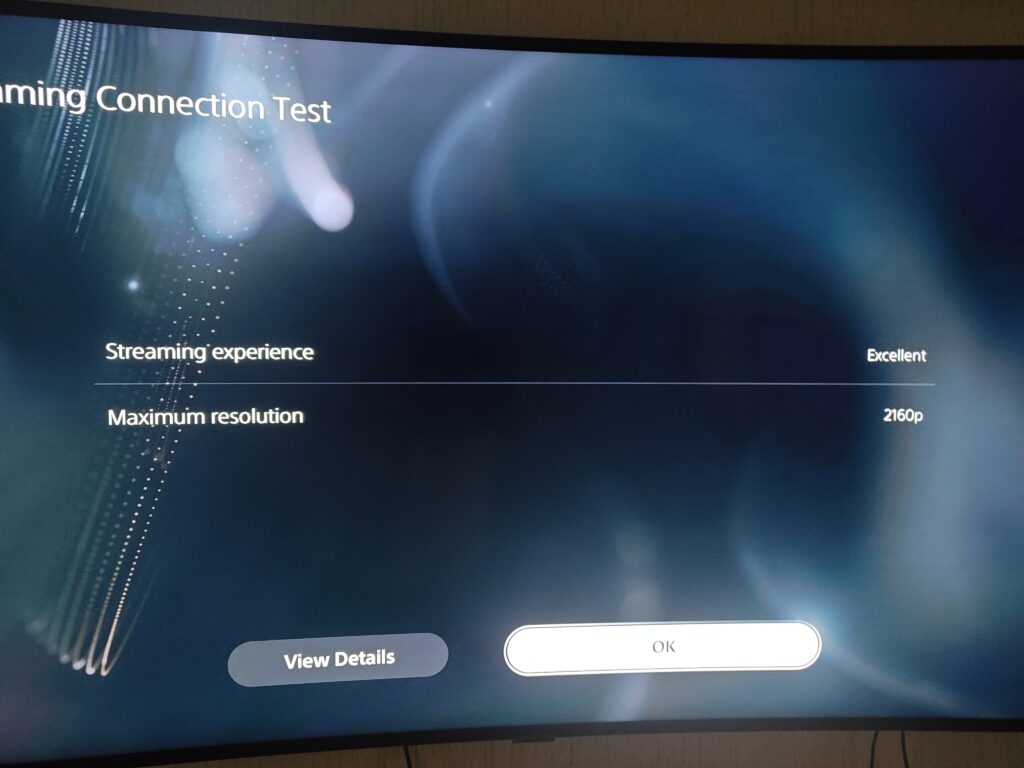 PlayStation Network Test - Stream Quality is Excellent