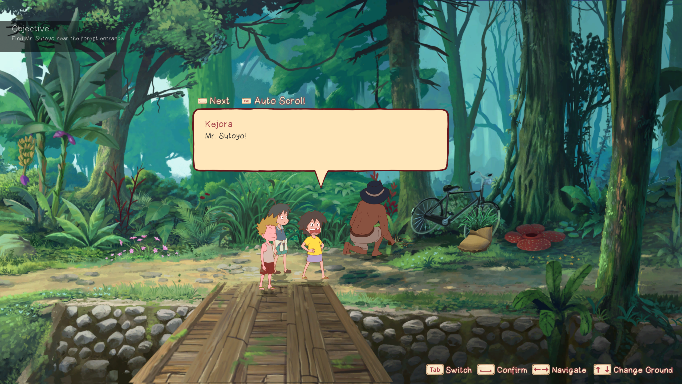 Kejora - In-game dialogue