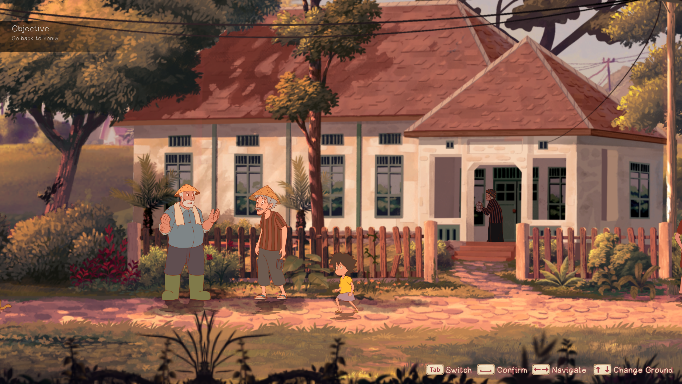 Kejora - Outside of a house