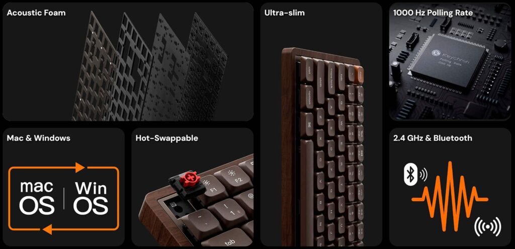 Power-packed and elegant Keychron K3 Max gets a beautiful wooden upgrade 1