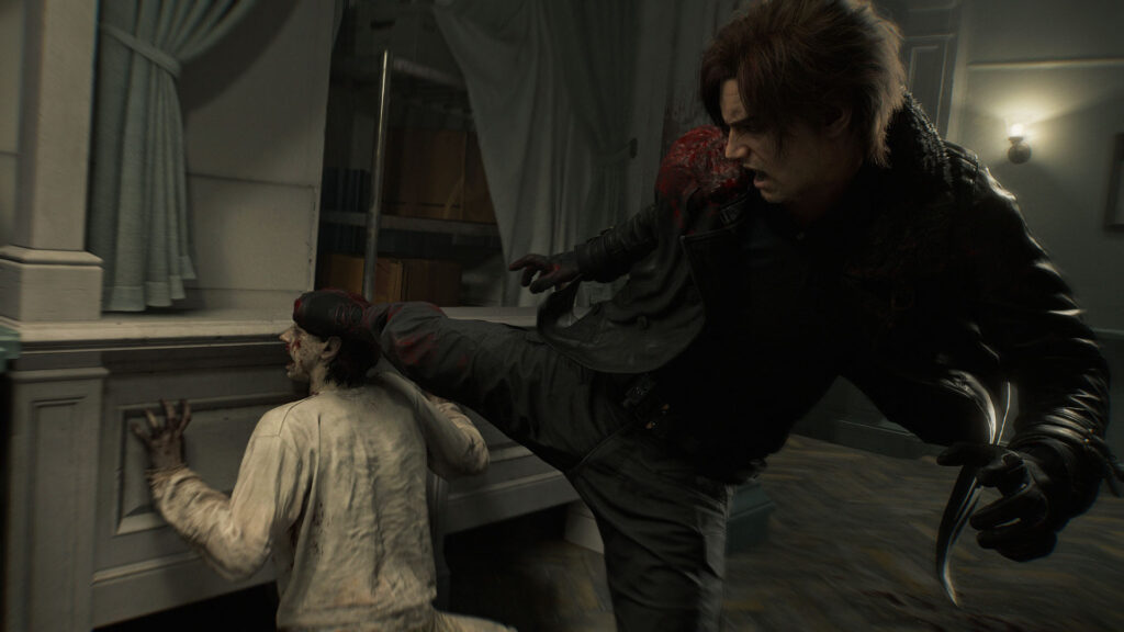 Resident Evil: Requiem - Leon combat screenshot 