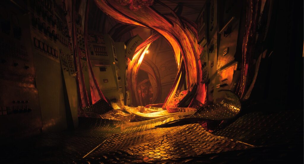 Still Wakes the Deep - Entity growing through the floor