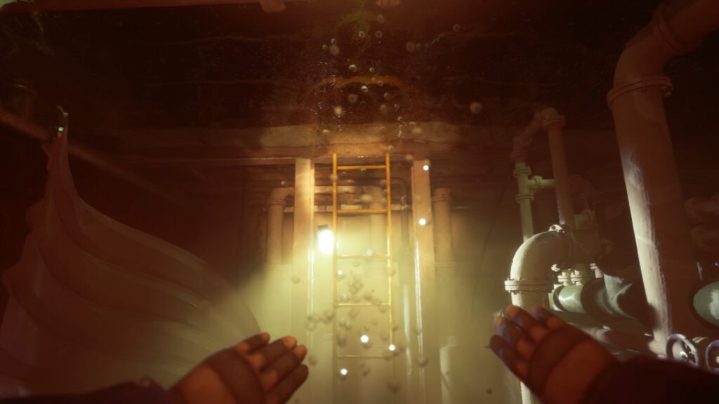 Still Wakes the Deep - Swimming in flooded area