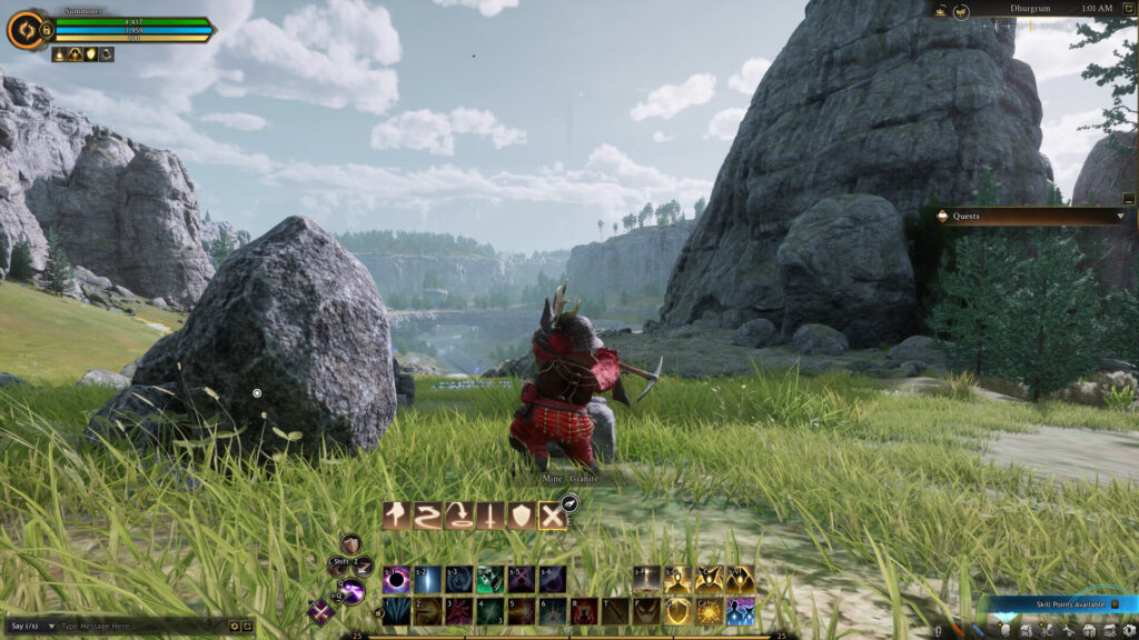 Ashes of Creation - mining