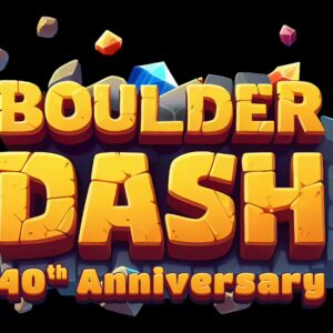 BOULDER DASH 40th Anniversary - Logo