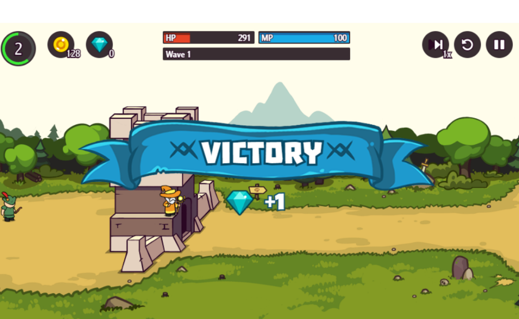 Why browser games are still perfect for quick breaks 9 Castle Defender Saga - Victory