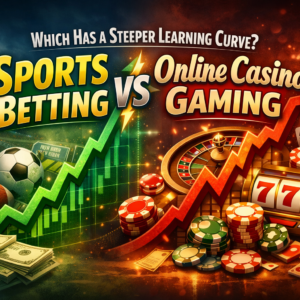 Which Has a Steeper Learning Curve, Sports Betting or Online Casino Gaming?