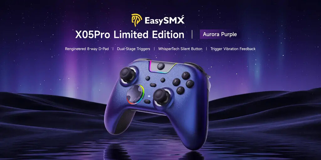 EasySMX reveals powerful and quiet X05Pro controller for smooth gaming 4