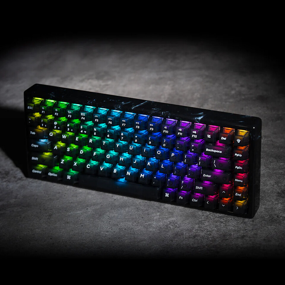 Keychron brings bold and stylish K2 HE Concrete and Resin keyboards to buyers 2 K2 HE Special Edition