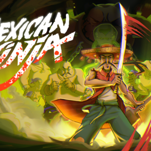 Mexican Ninja - Logo and Key Art