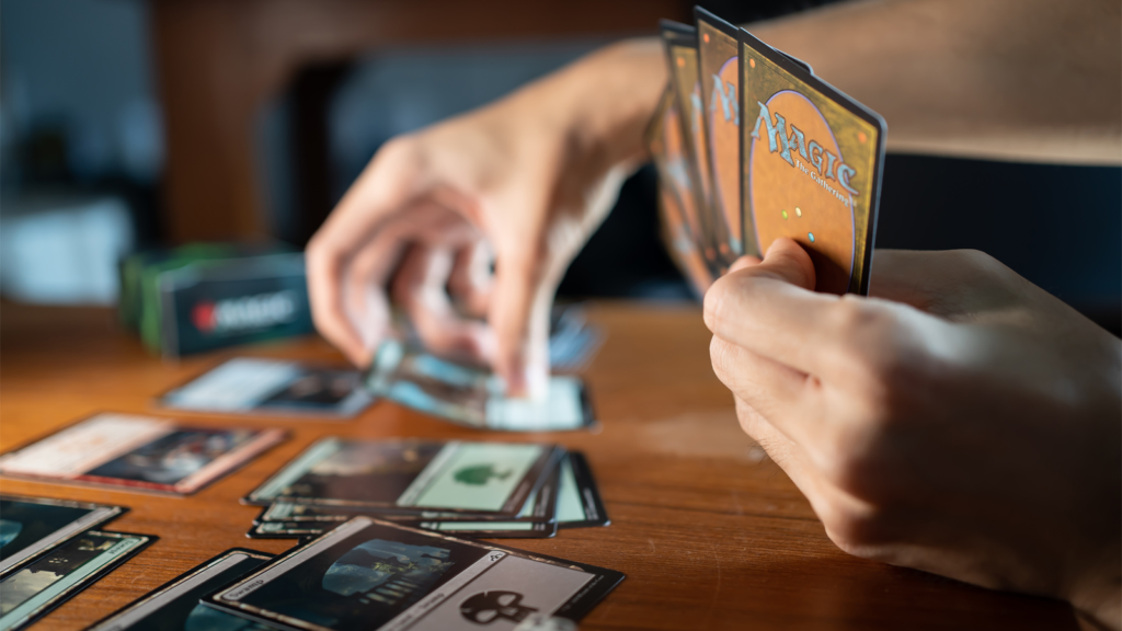 Playing Magic: The Gathering