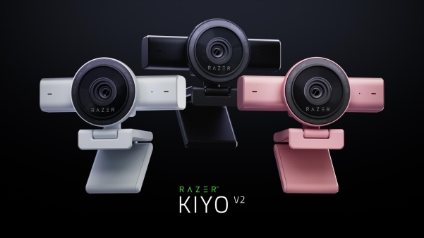 Razer gives Kiyo V2 a fresh look and adds AI face retouching via Camo Studio 4 Razer Kiyo V2 - Key Art