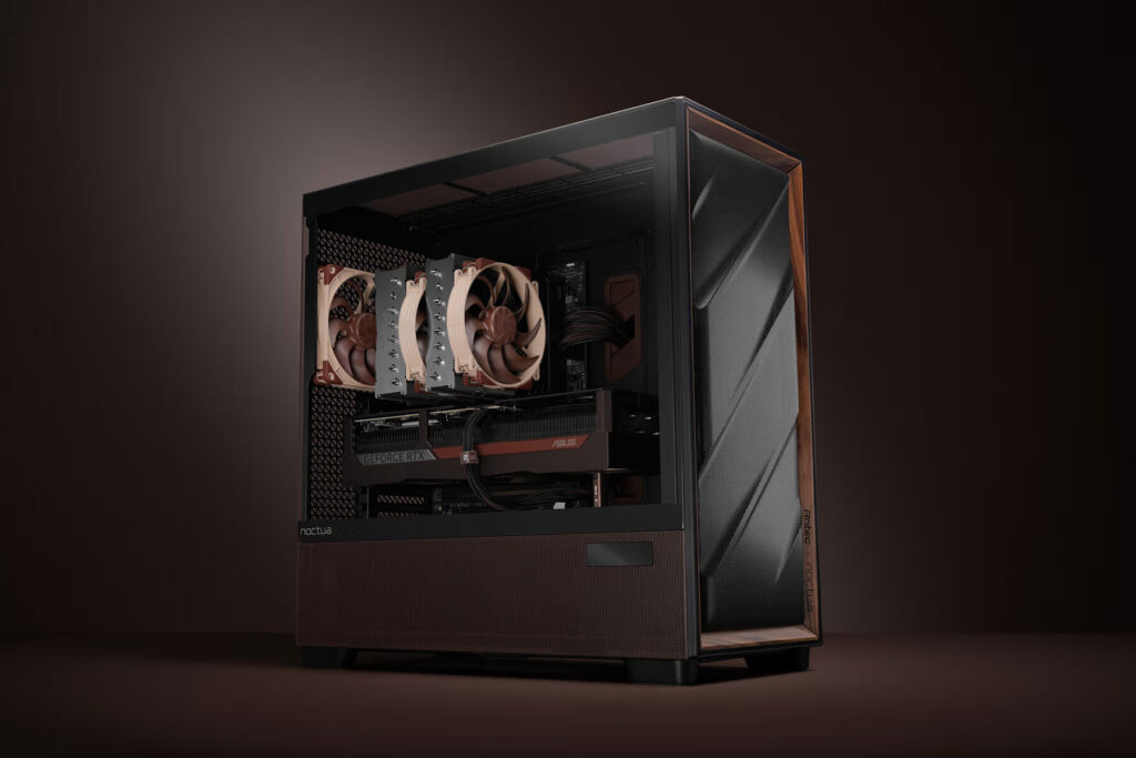 Antec and Noctua launch Flux Pro Noctua Edition case 5