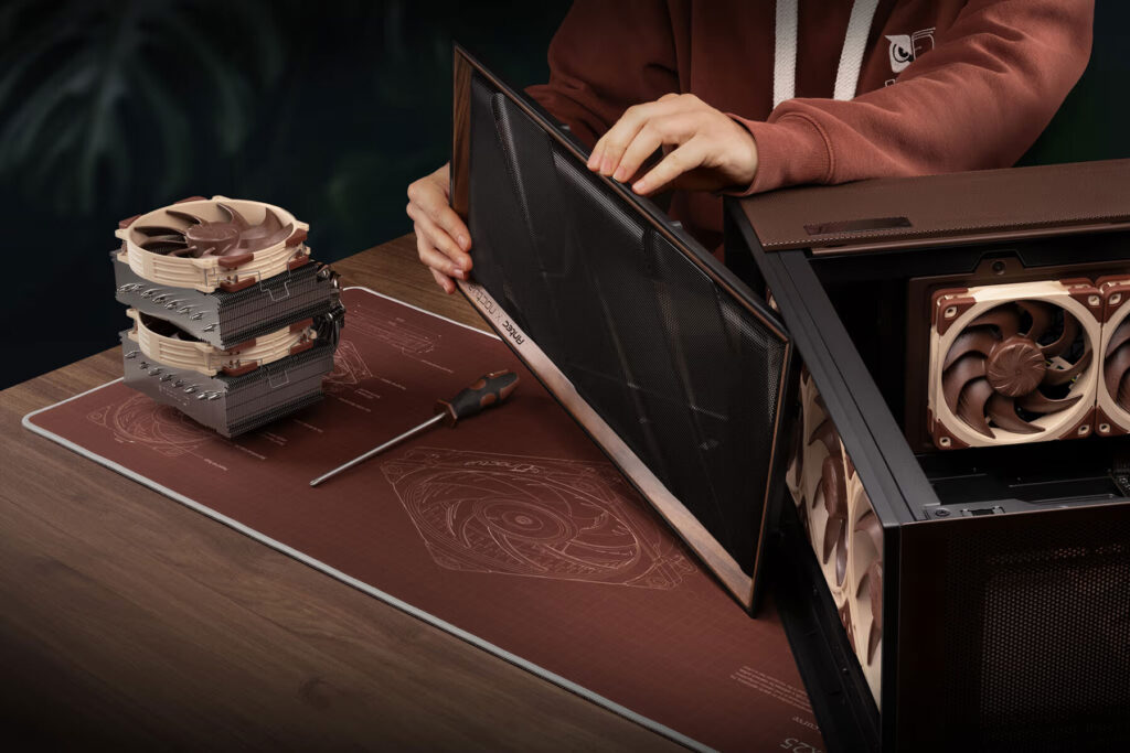Antec and Noctua launch Flux Pro Noctua Edition case 8