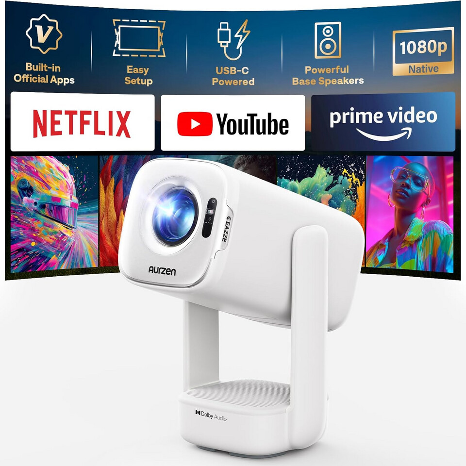aurzen launches powerful and easy to use eazze d1 air portable projector 2