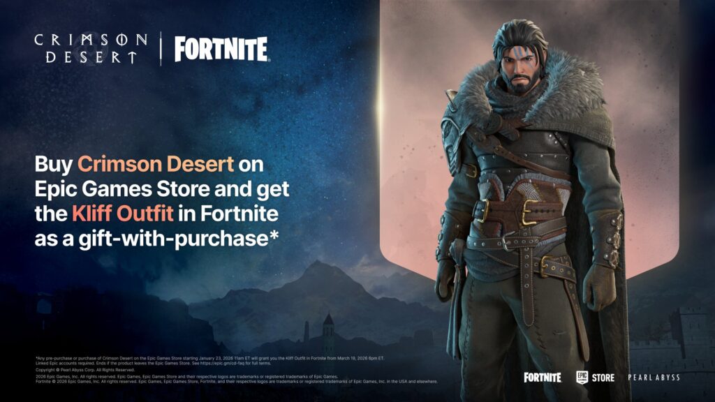 Crimson Desert Kliff coming to Fortnite
