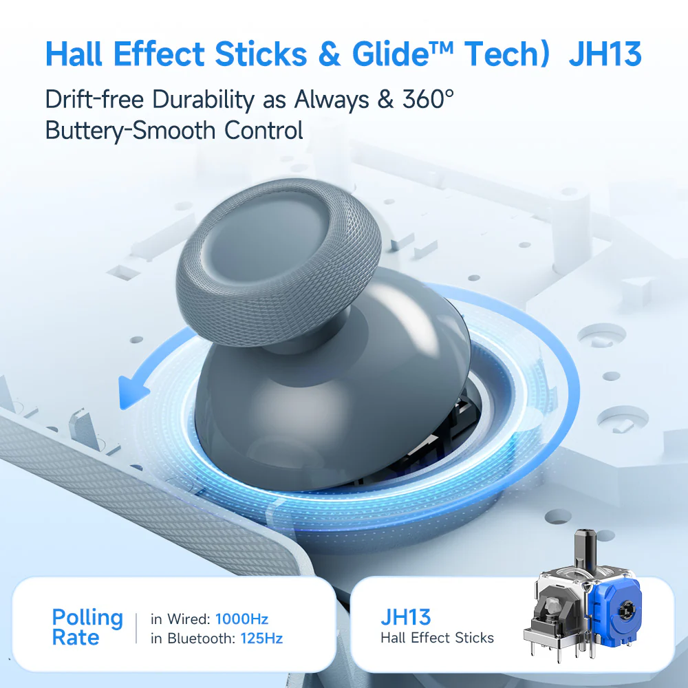 EasySMX S10 Lite - Hall Effect Sticks & Glide Tech