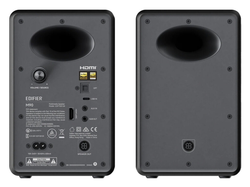 Edifier M90 speakers launch with 100W sound and HDMI eARC 5 Edifier M90 speakers launch with 100W sound and HDMI eARC 5