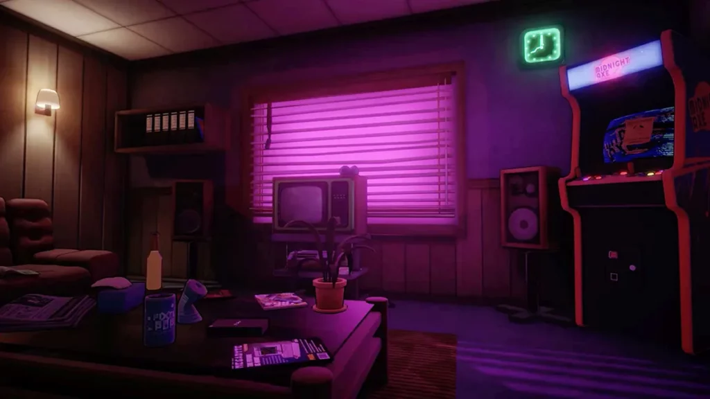 Killer Frequency - Exploring the upstairs radio station staff area