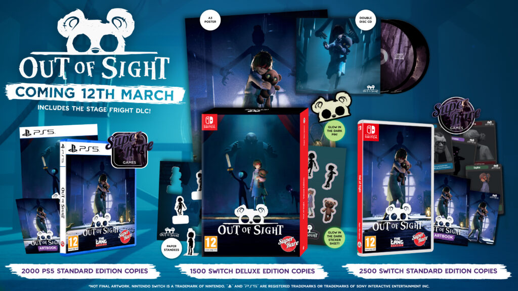 Out of Sight - PS5 and Nintendo Switch Physical Editions