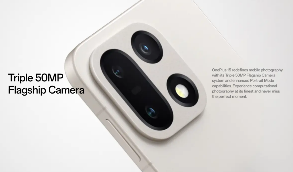 OnePlus 15 review: Blazing fast, frustratingly underhyped 4 OnePlus 15 - Triple 50MP Flagship Camera