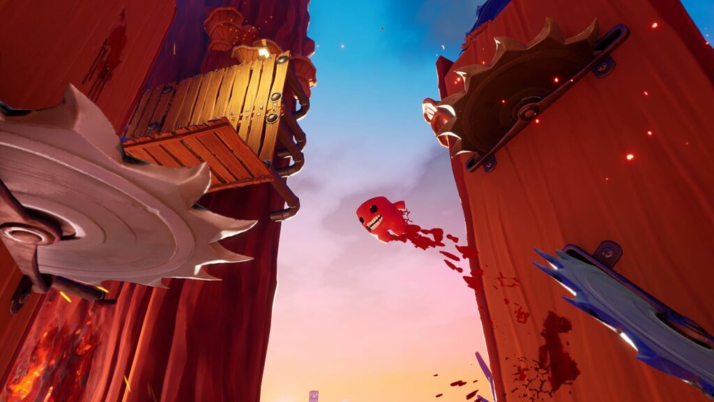 Super Meat Boy 3D release date is locked, revealed during the Xbox Partner Preview 2 Super Meat Boy 3D screenshot