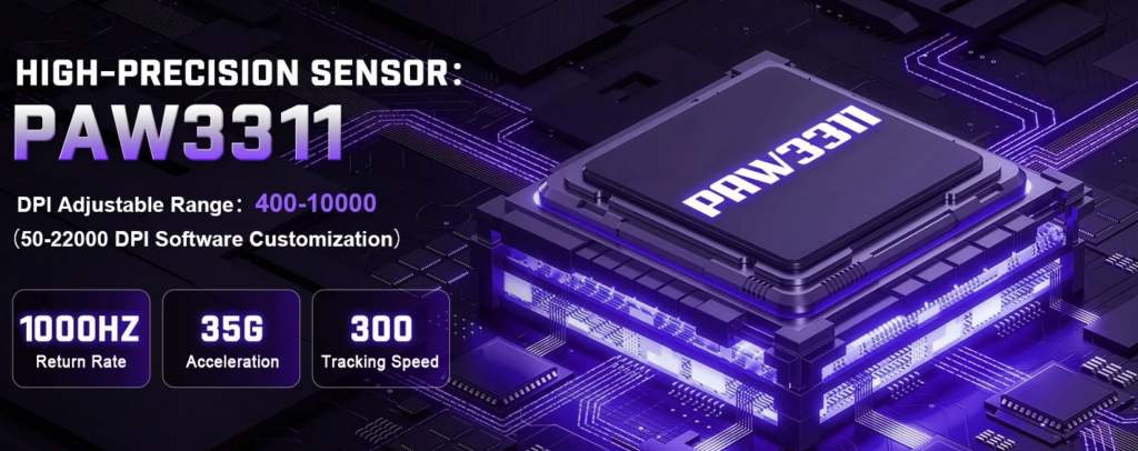 Yunzii M1 mouse brings impressive lightweight design and smooth tri mode performance 4 Yunzii M1 mouse brings impressive lightweight design and smooth tri mode performance 2