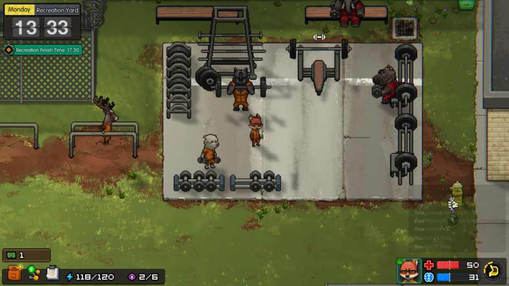 Back to the Dawn - Prison workout yard